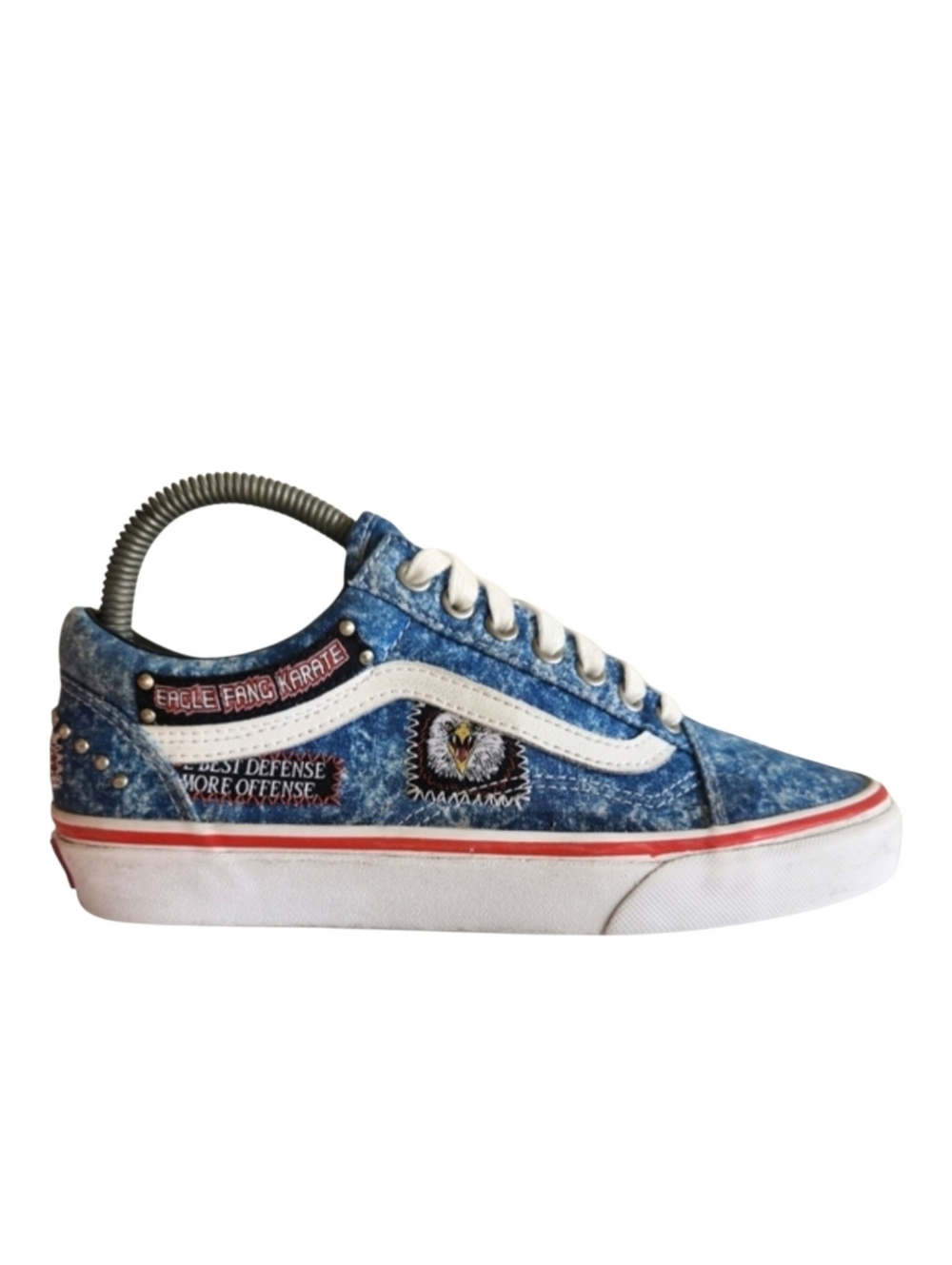 Vans X Cobra Kai Old Skool Eagle Fang Karate  Shoes Unisex Adult Sz 6.5M/ 8W
